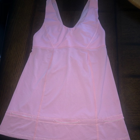 Lululemon Hustle & Bustle Pink Tank Top - Picture 3 of 5